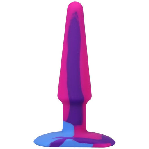 A-Play Groovy Silicone Anal Plug 5"/13cm, Berry