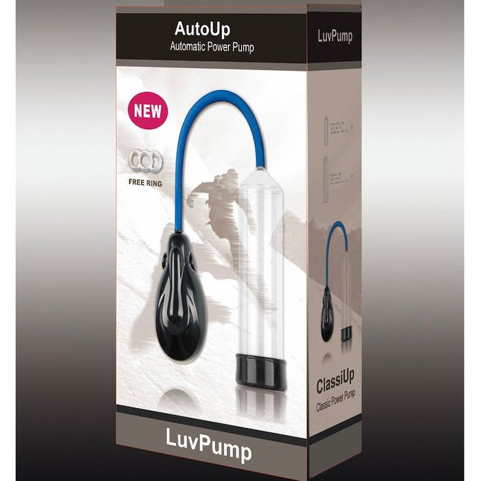 LuvPump AutoUp Automatic Penis Pump, Clear