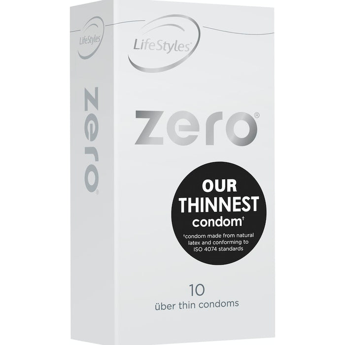 LifeStyles Zero Condoms, 10-pack