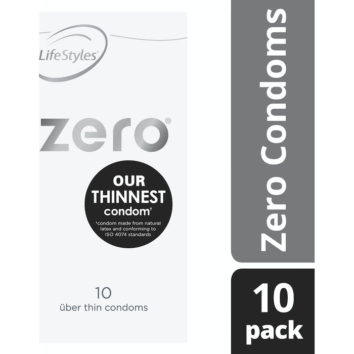 LifeStyles Zero Condoms, 10-pack