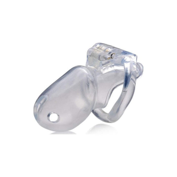Master Series Clear Captor Chastity Cage, Large