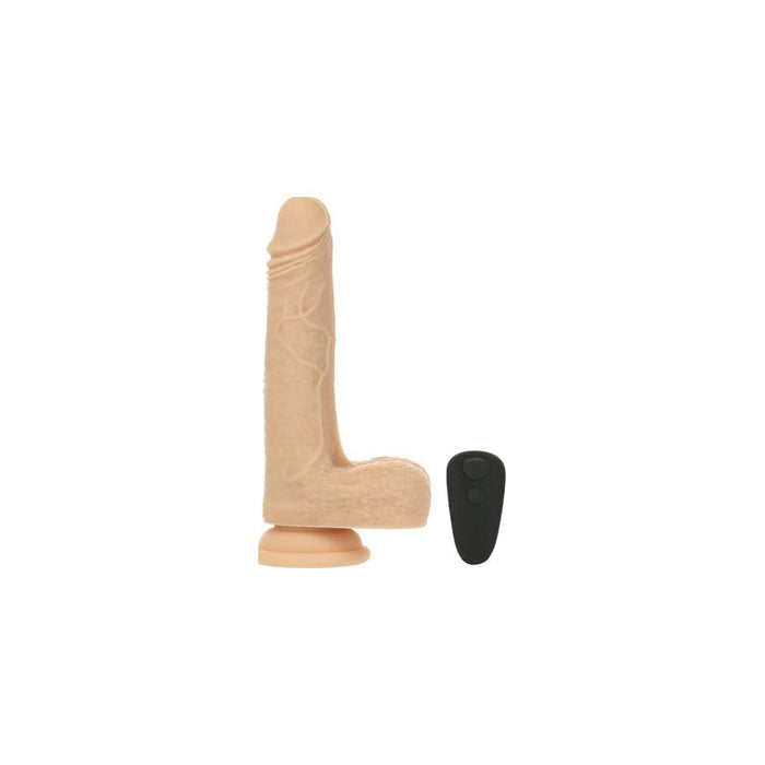 Addiction The Freak Vibrating Rotating Dong w Remote 7.5"/19cm