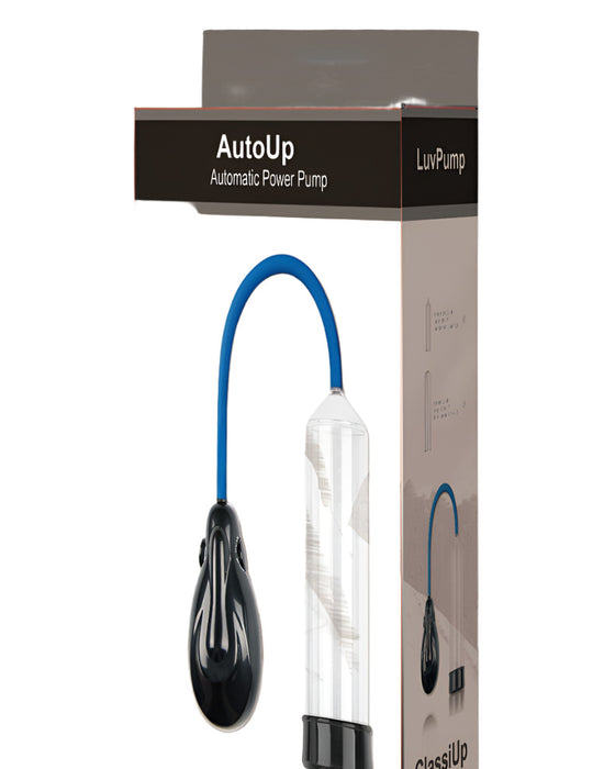 LuvPump AutoUp Automatic Penis Pump, Clear