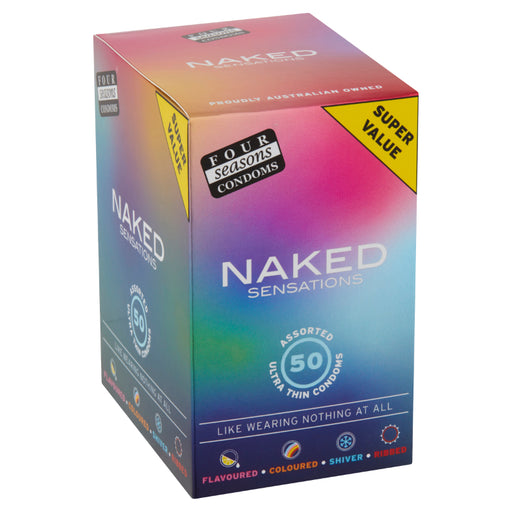 Four Seasons Naked Sensations Condoms, 50pk