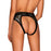 Obsessive Lingerie Strapelie Crotchless Panties, Black, S/M