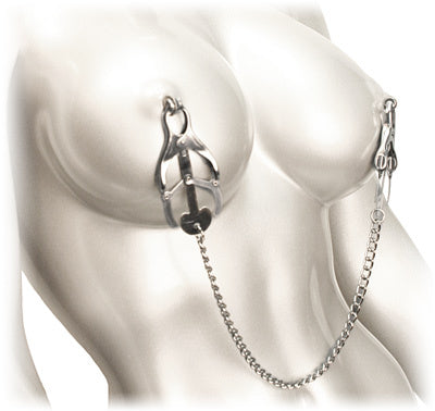 Master Series Sterling Monarch Nipple Vice, Chrome