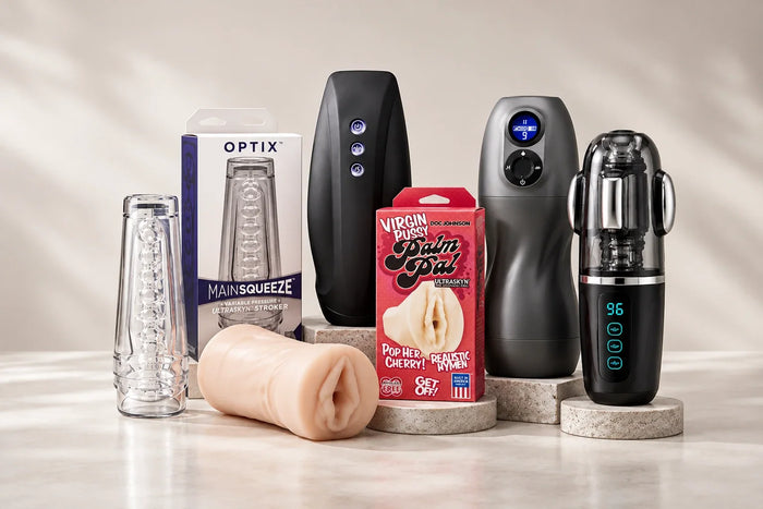 A selection of masturbators stocked by Buzz Vibes