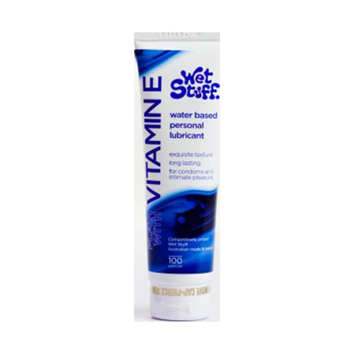 Wet Stuff Plain Lubricant with Vitamin E, 100g