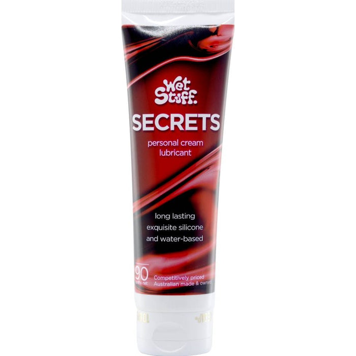 Wet Stuff Secrets Personal Cream Lubricant, 90g