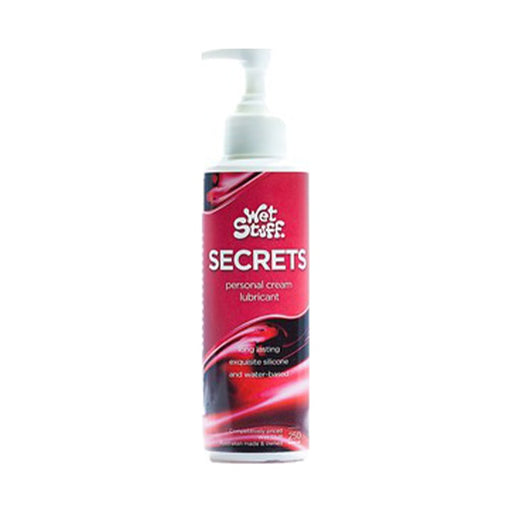 Wet Stuff Secrets Personal Cream Lubricant, 250ml