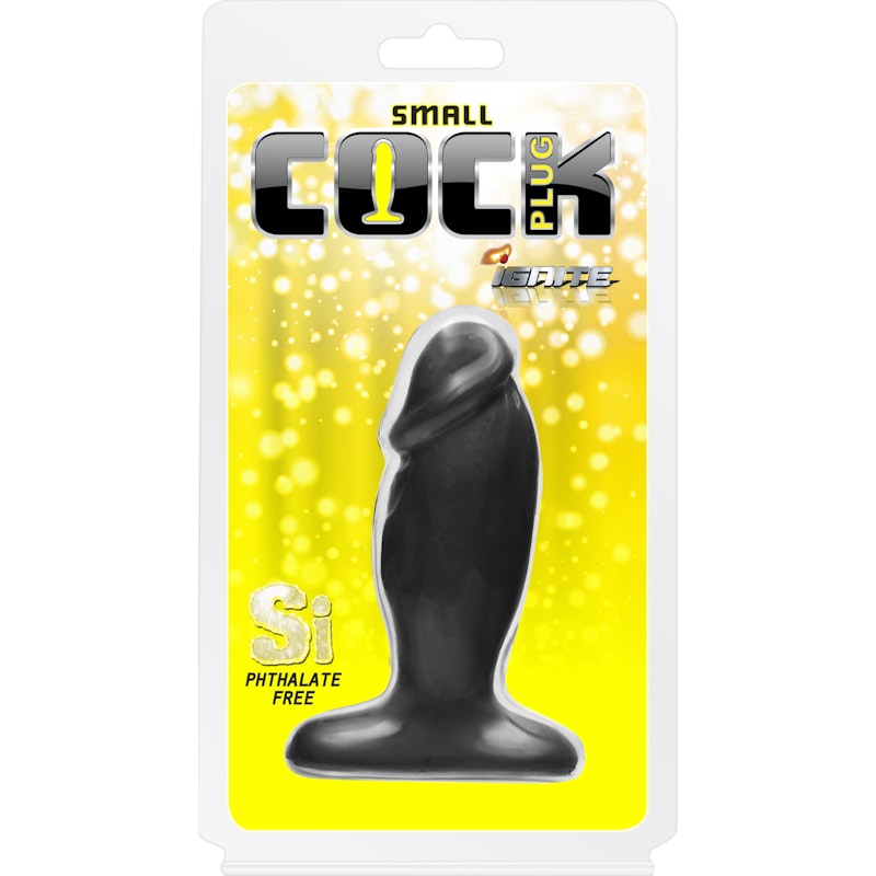 Si Novelties Cock Plug , 4", Black