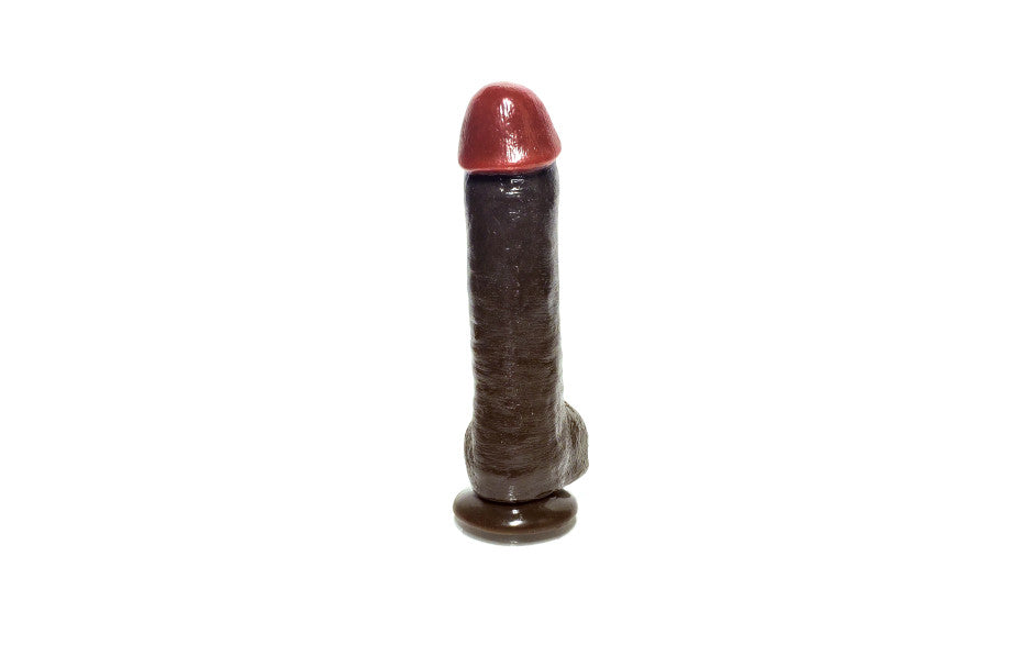 Rascal Black Balled Dildo, 12"/30cm, Black