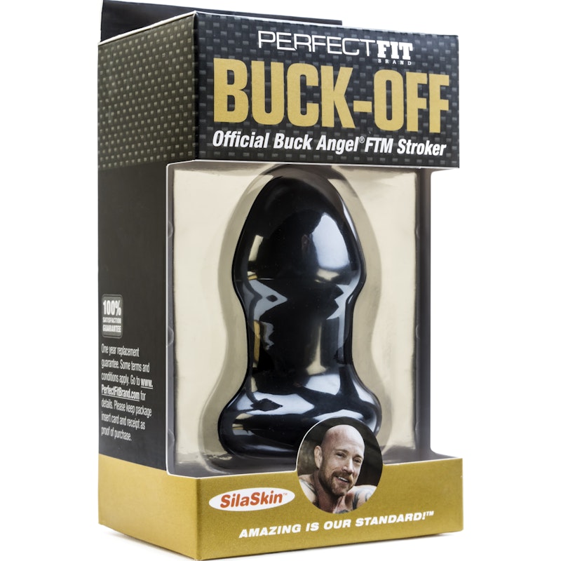 Buck Angel Buck Off FTM Stroker, Black