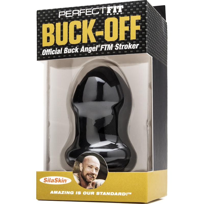 Buck Angel Buck Off FTM Stroker, Black