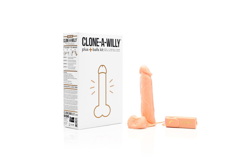 Clone a Willy Plus Balls Kit, Light Skin Tone
