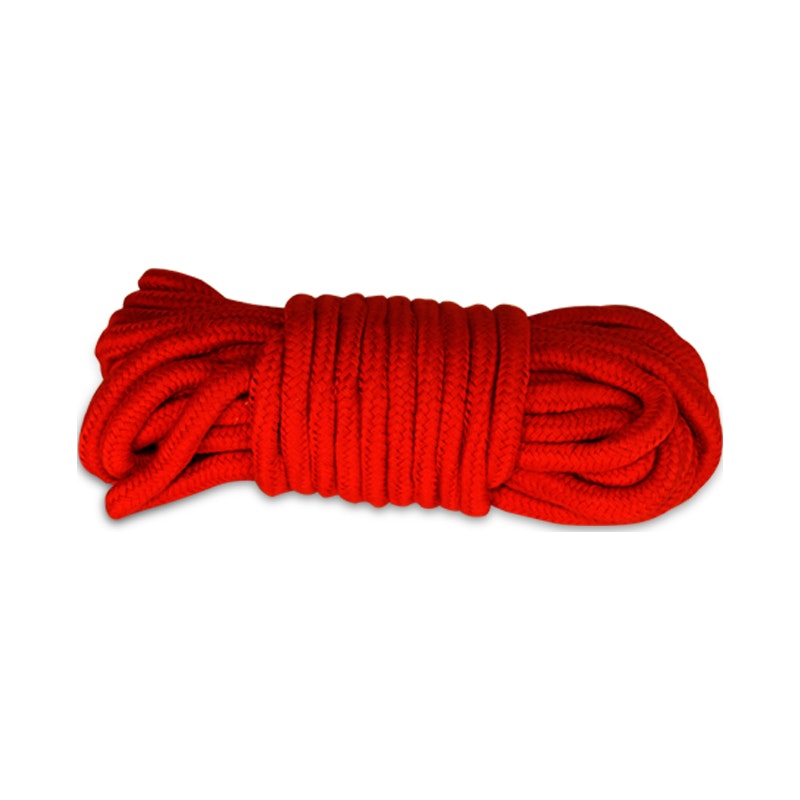Lovetoy Fetish Bondage Rope 8mm x 10m, Red