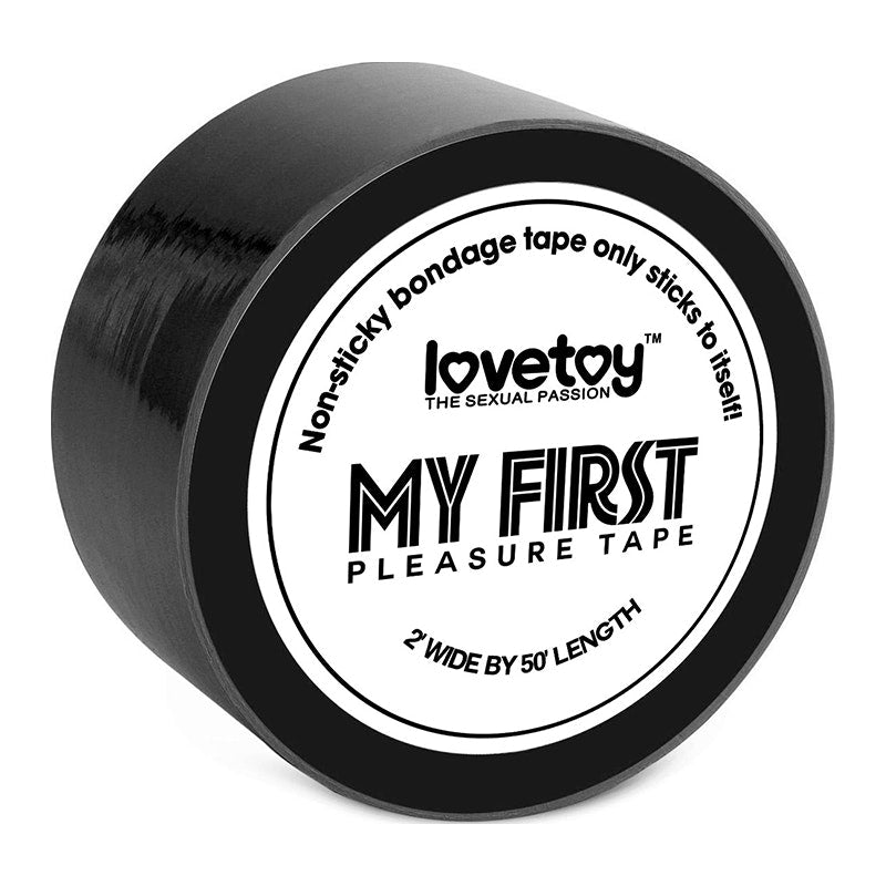 Lovetoy My First Non-Sticky Bondage Tape, Pink/Red/Black2