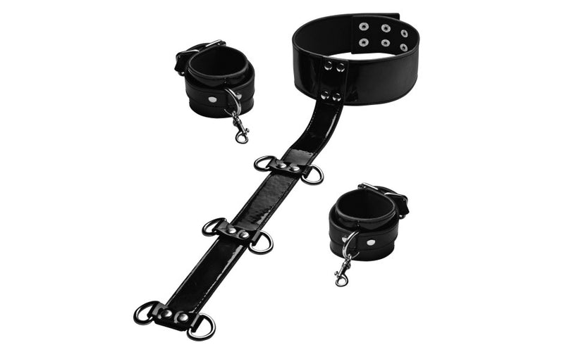 Frisky 'Bound Around' Neck to Wrist Restraints, Black