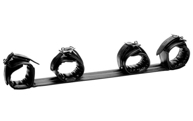Strict Deluxe Rigid Spreader Bar, 16", Black