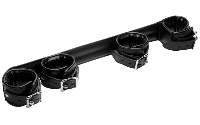 Strict Deluxe Rigid Spreader Bar, 16", Black