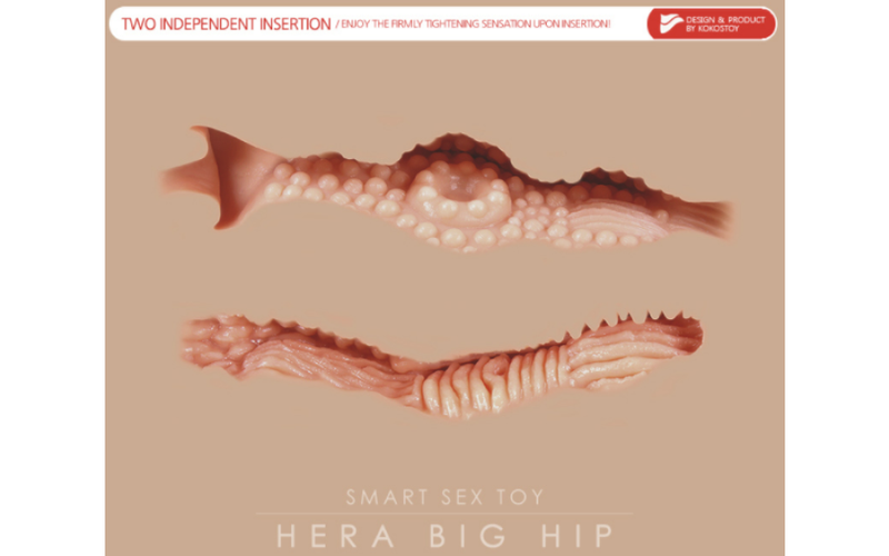 Kokos Real Hip Hera 1:1 product features and internal textures