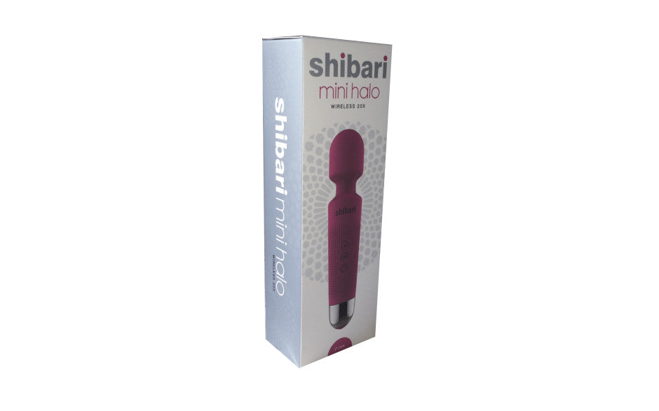 Shibari Mini Halo Wireless Massager 20X Pink