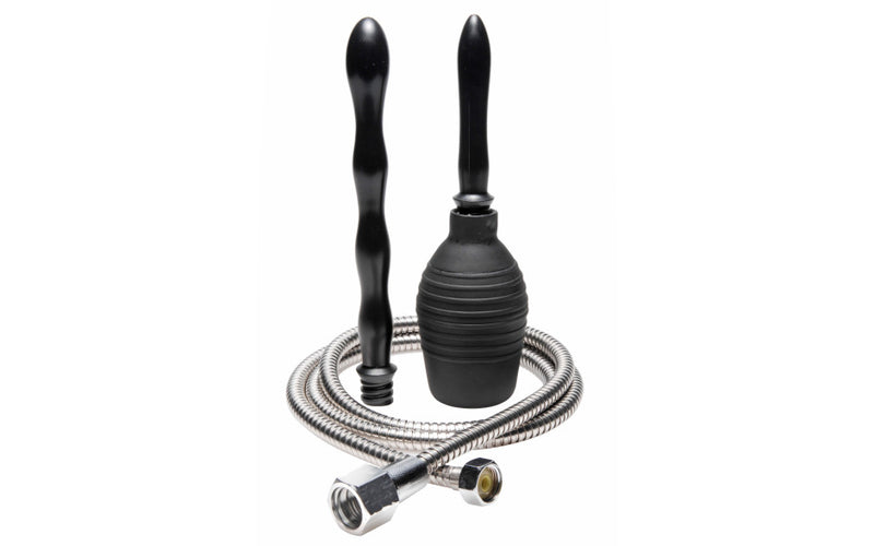 CleanStream All In One Shower Enema Cleansing System, Black