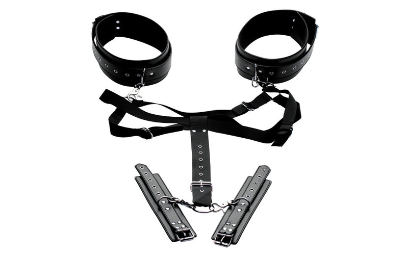 Master Series Acquire Thigh Harness, Black