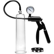 Size Matters Premium Penis Pumping Kit, 2.25" x 9" (5.7cm x 22.9cm), Clear
