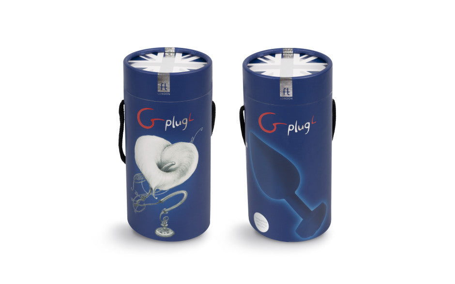 Gvibe Gplug Butt Plug, Large, Blue