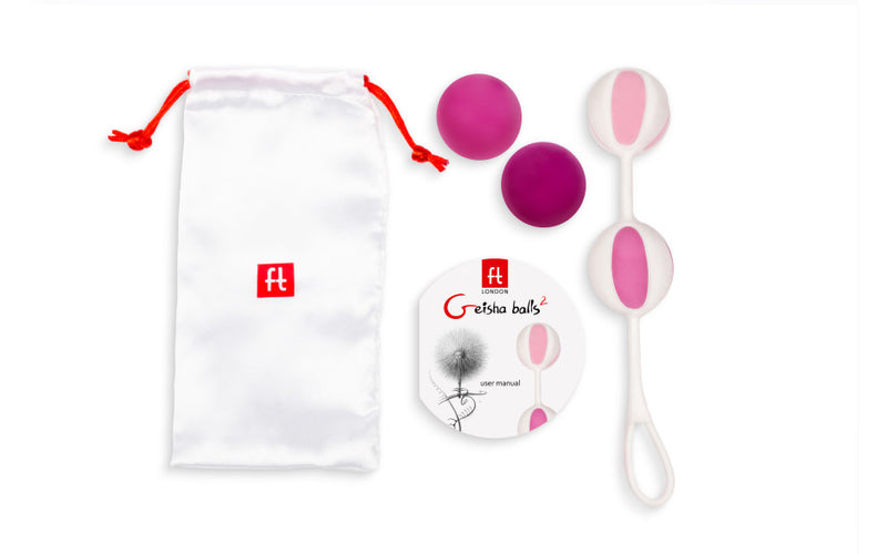 Gvibe Geisha Balls 2 Kegel Balls, Pink