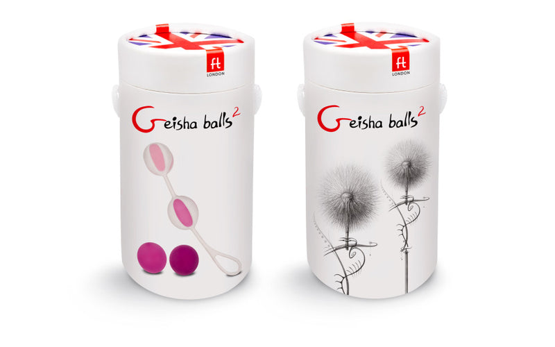 Gvibe Geisha Balls 2 Kegel Balls, Pink