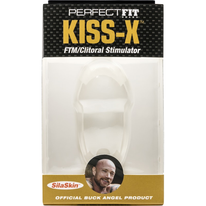PerfectFit Buck Angel KissX Stroker, Clear