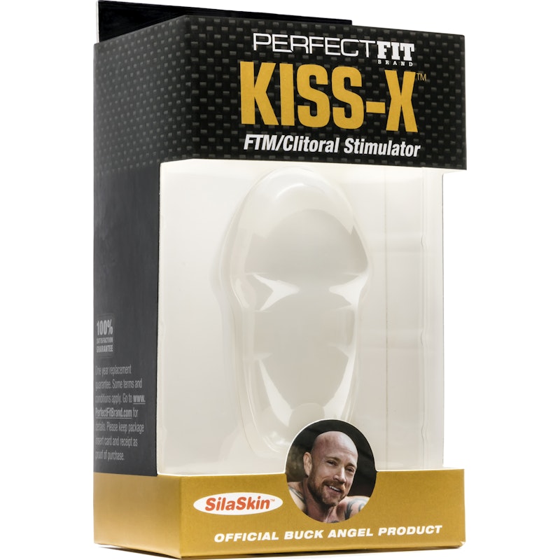 PerfectFit Buck Angel KissX Stroker, Clear