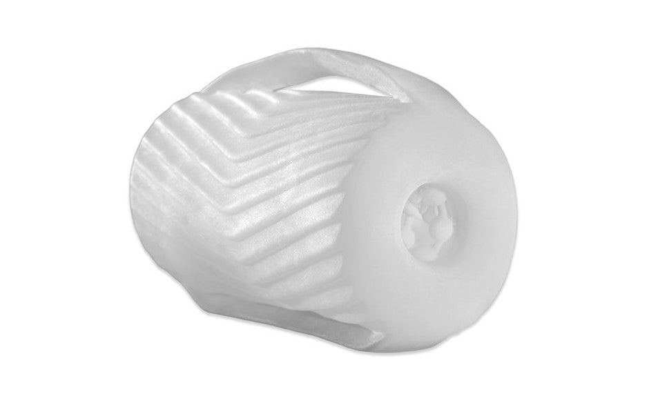 PerfectFit Gripped Male Masturbator, Clear