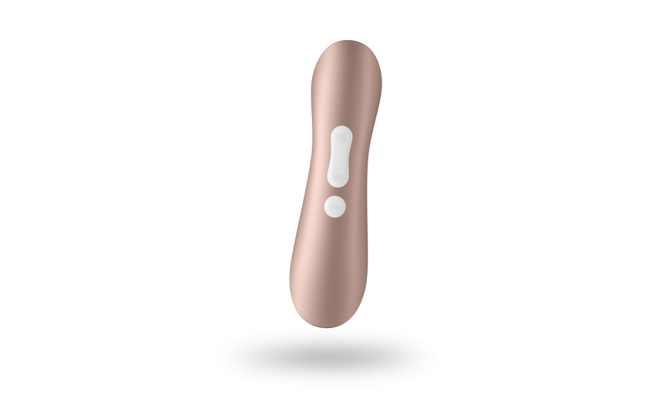 Satisfyer Pro 2+ Air Massager, Pink (Rose Gold)