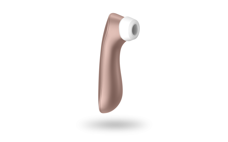 Satisfyer Pro 2+ Air Massager, Pink (Rose Gold)