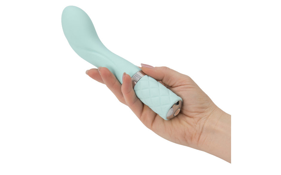 Pillow Talk Sassy Rechargeable Vibrator, Teal