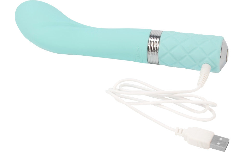 Pillow Talk Sassy Rechargeable Vibrator, Teal