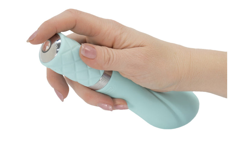 Pillow Talk Sassy Rechargeable Vibrator, Teal