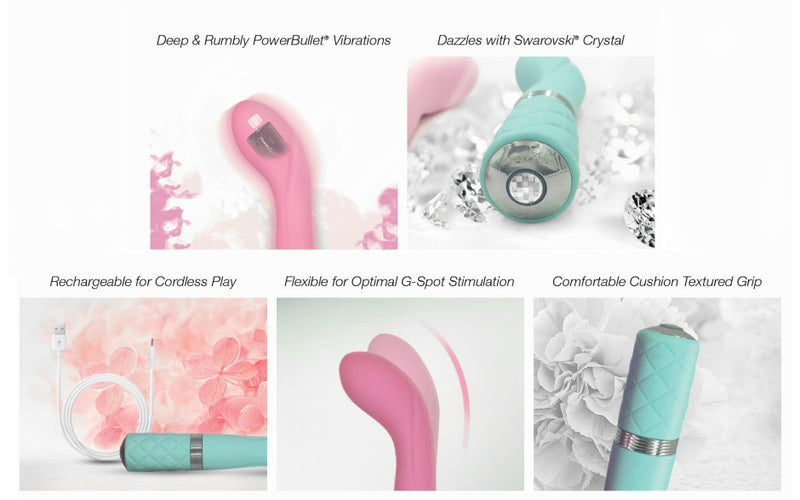 Pillow Talk Sassy Rechargeable Vibrator, Pink