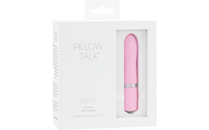 Pillow Talk Flirty Rechargeable Vibrator, PInk