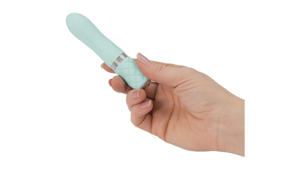 Pillow Talk Flirty Rechargeable Vibrator, Teal