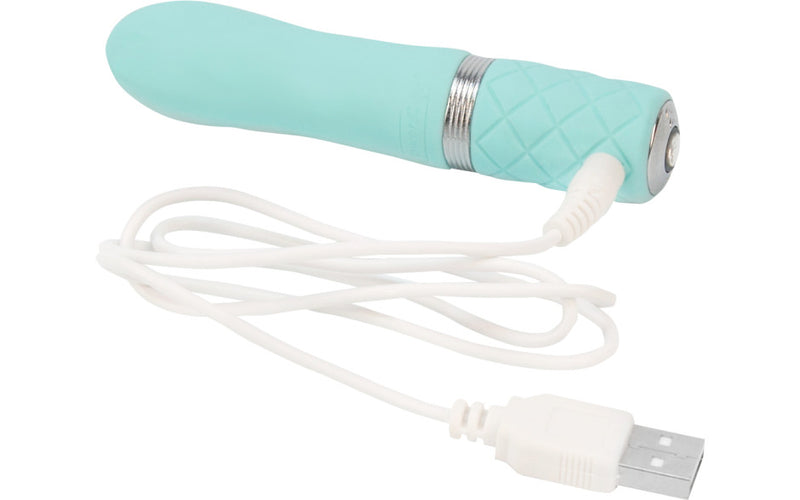 Pillow Talk Flirty Rechargeable Vibrator, Teal
