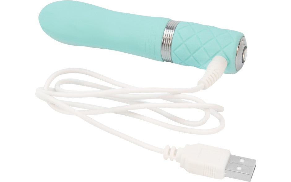 Pillow Talk Flirty Rechargeable Vibrator, Teal