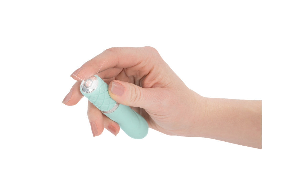 Pillow Talk Flirty Rechargeable Vibrator, Teal