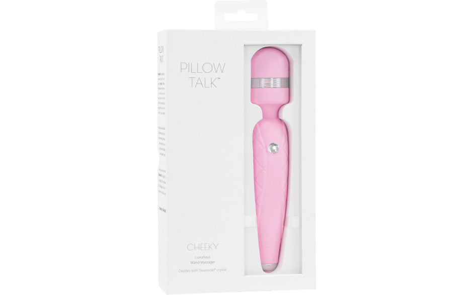 Pillow Talk Cheeky Rechargeable Wand, Pink