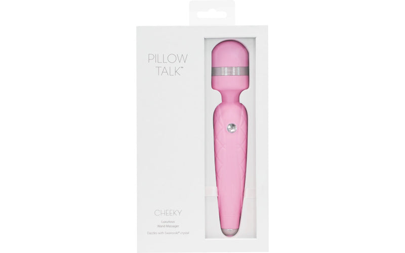 Pillow Talk Cheeky Rechargeable Wand, Pink
