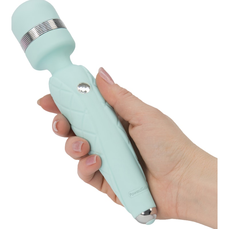 Pillow Talk Cheeky Wand Vibrator, Teal