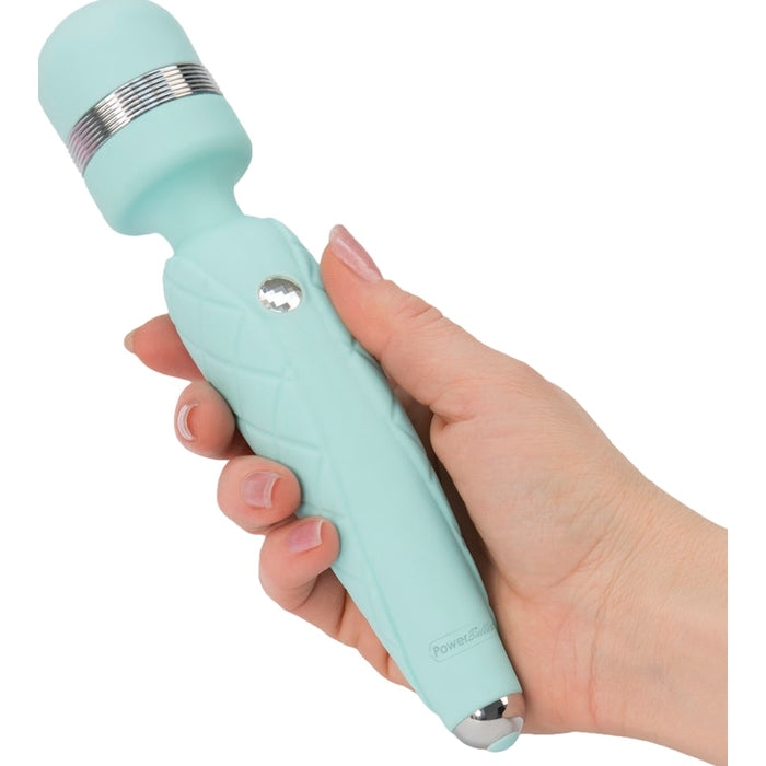 Pillow Talk Cheeky Wand Vibrator, Teal